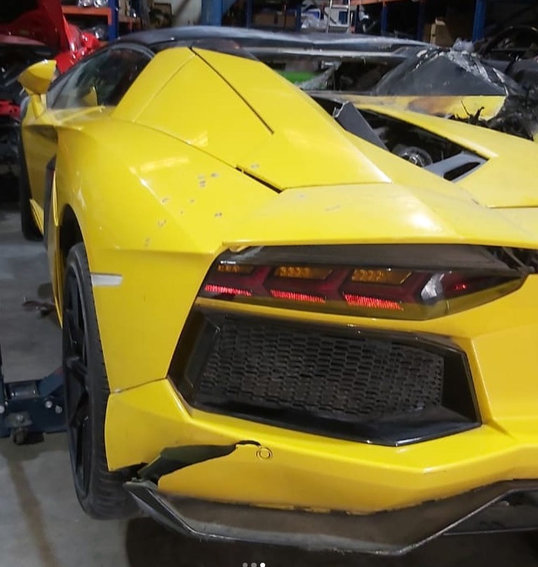 Used Lamborghini body parts