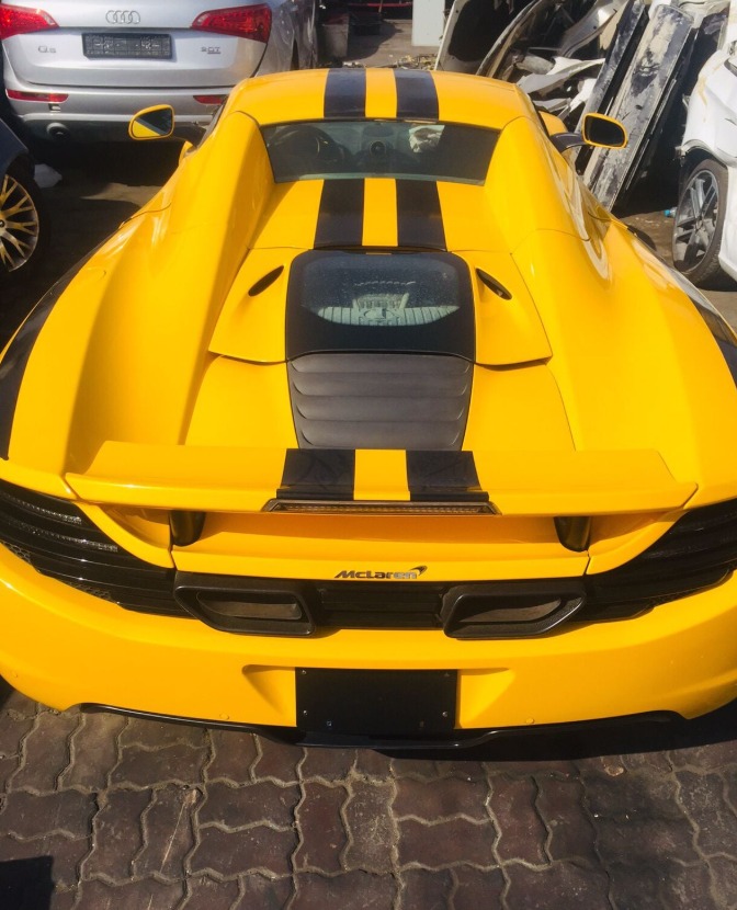 McLaren MP4-12C Spider used body parts